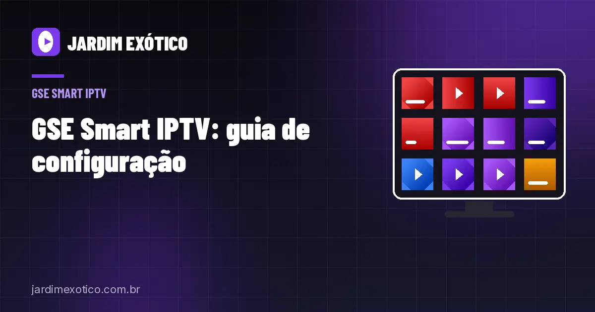 GSE Smart IPTV: Como Configurar no iPhone e Android