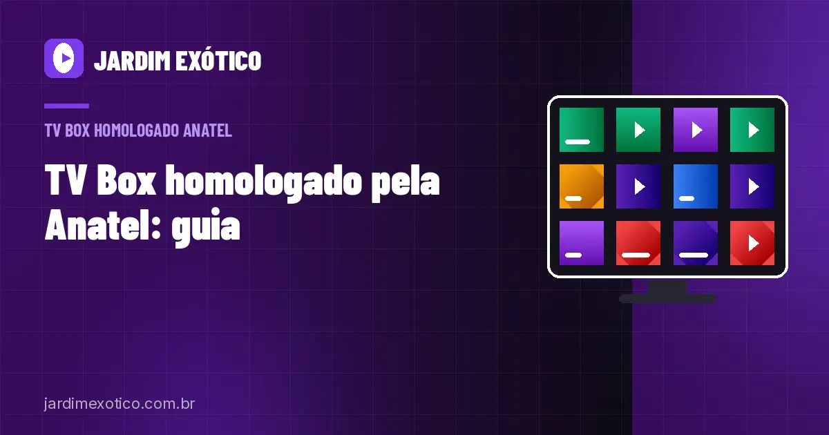 TV Box Homologado pela Anatel: Como Saber e Por Que Importa